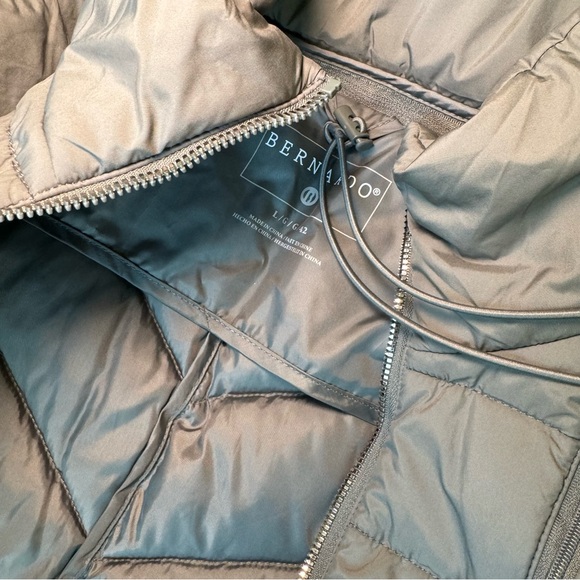 Bernardo SOFTY GLAM ECOPLUME PACKABLE PUFFER LONG COAT LARGE PUFFER COAT - Picture 2 of 9